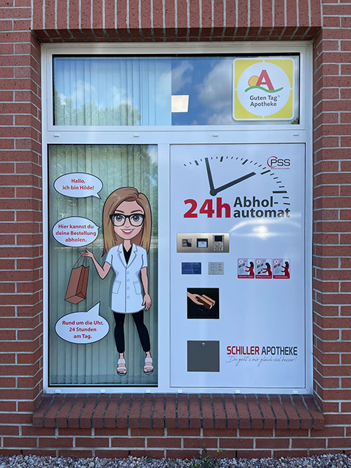 Unser neuer Service: 24h Abholautomat