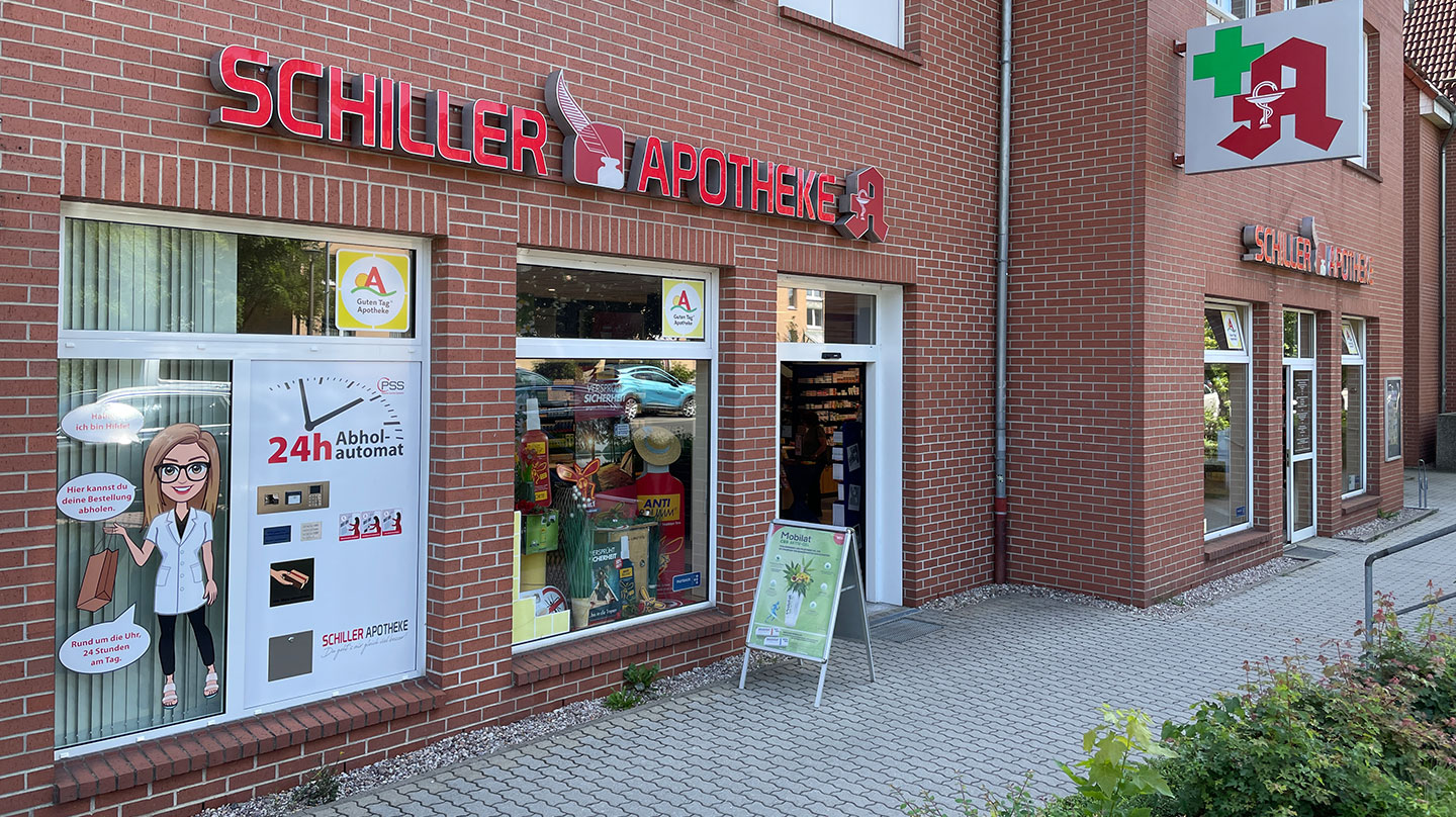 Abholautomat Schiller Apotheke